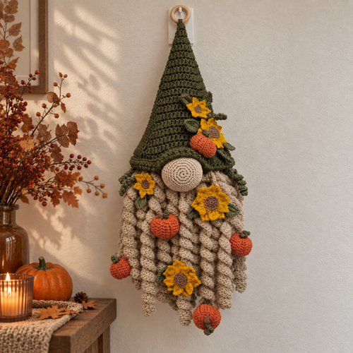 Hearts Hanger Herfst Pumpkin Gnomy Hearts Hanger Herfst Pumpkin Gnomy