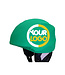 Eigen ontwerp Helm cover met logo of crest (Universele maat)