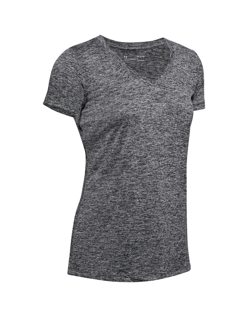 Under Armour Tech SSV - Twist - Black - Damen