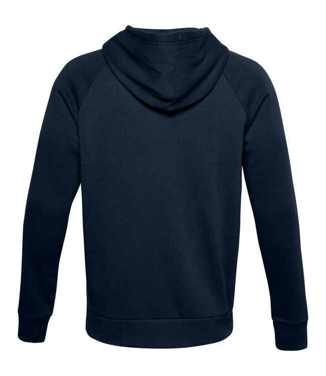 Under Armour UA Rival Fleece FZ Hoodie-Academy /  / Onyx White