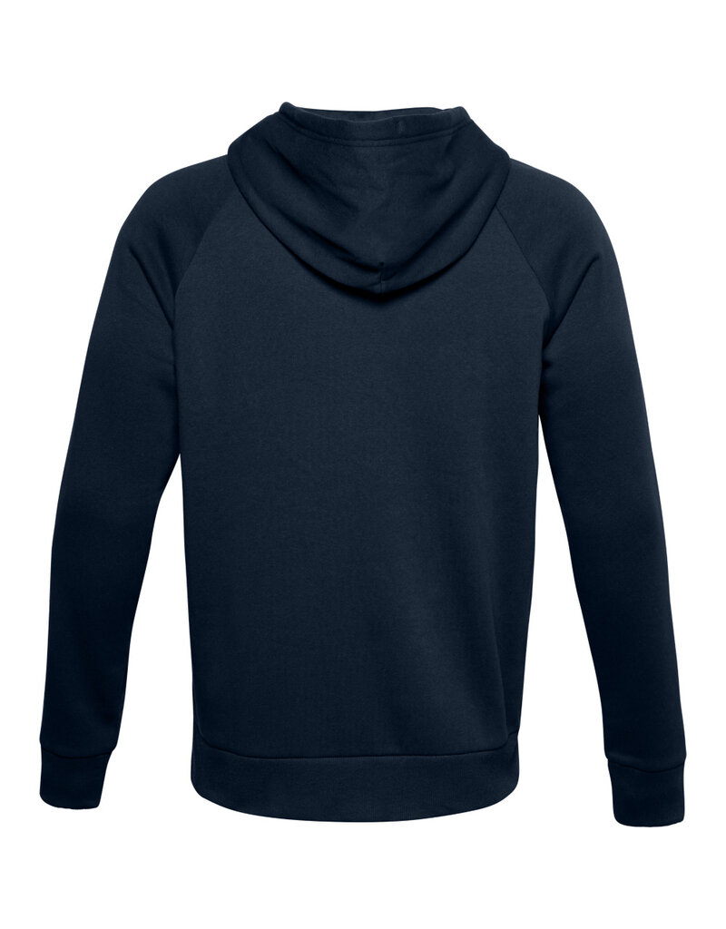 Under Armour UA Rival Fleece FZ Hoodie-Academy /  / Onyx White