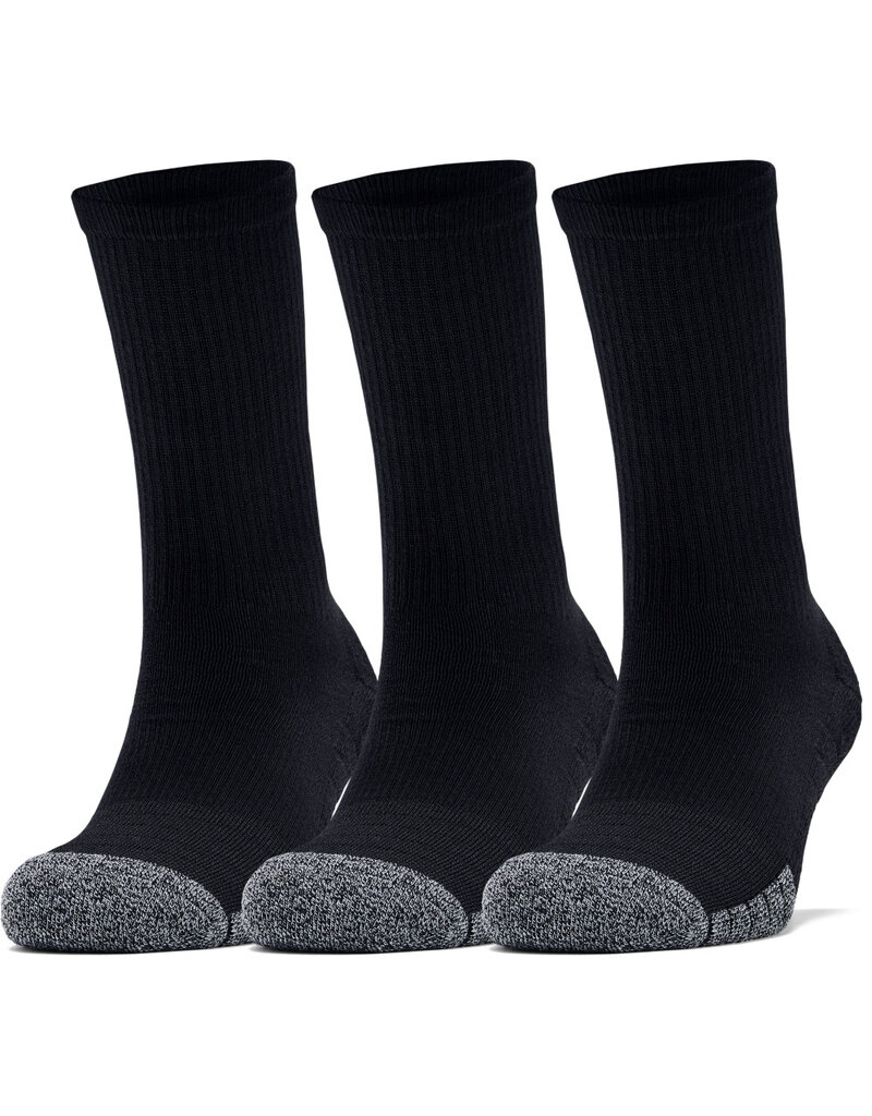 Under Armour UA Heatgear Crew-Black / Black / Steel