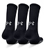 Under Armour UA Heatgear Crew-Black / Black / Steel