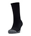 Under Armour UA Heatgear Crew-Schwarz / Schwarz / Stahl