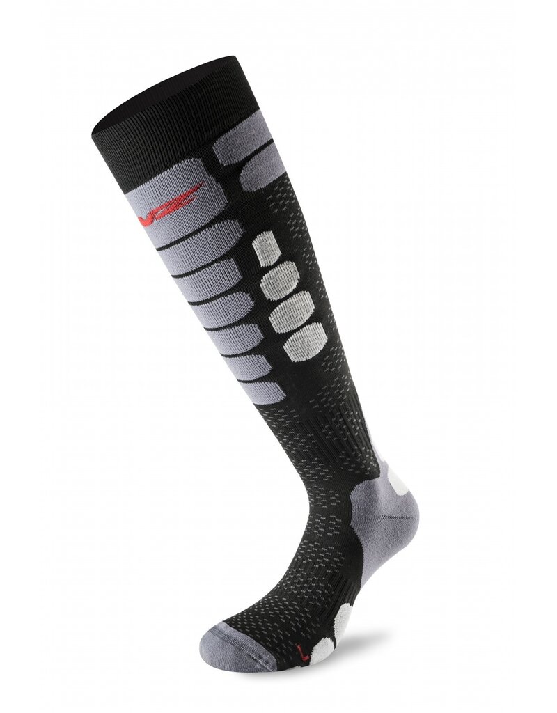 Lenz Sock Skiing 5.0 Zwart / Grijs