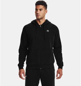Under Armour Sweat à capuche en molleton Rival - Noir / Blanc Onyx