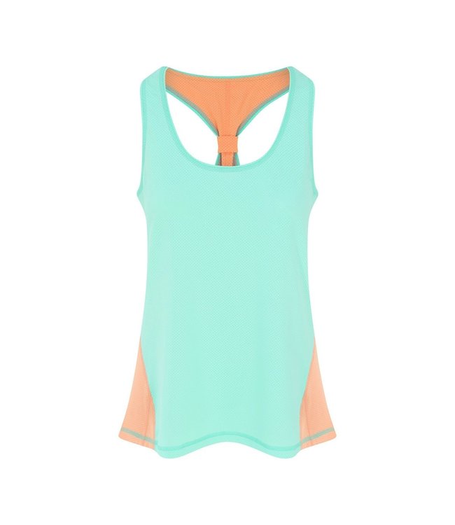 mint green gym top