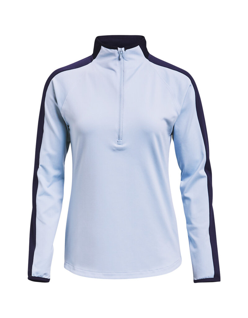 Under Armour Capa intermedia UA Storm HZ-Azul isótopo / Azul marino medianoche / Gris azabache