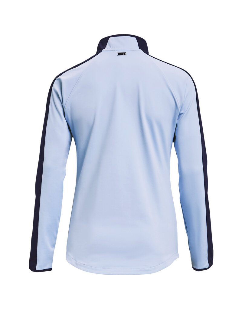 Under Armour Capa intermedia UA Storm HZ-Azul isótopo / Azul marino medianoche / Gris azabache