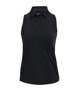 Under Armour Polo sans manches UA Zinger-Noir / Noir