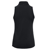 Under Armour UA Zinger Mouwloze Polo-Zwart / Zwart / Dames