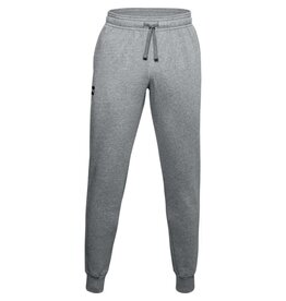 Under Armour UA Rival Fleece Joggers-Pitch Lichtgrijs/Wit