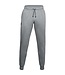 Under Armour UA Rival Fleece Jogger-Pitch Grau Hell Heather // Onyx Weiß