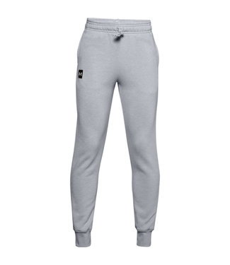 Under Armour UA RIVAL FLEECE JOGGERS-Mod Grey Light Heather / / Onyx White