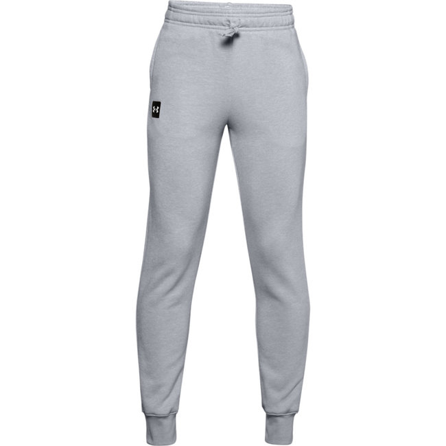 UA RIVAL FLEECE JOGGERS-Mod Grey Light Heather / / Onyx White -  SummersportStore.com