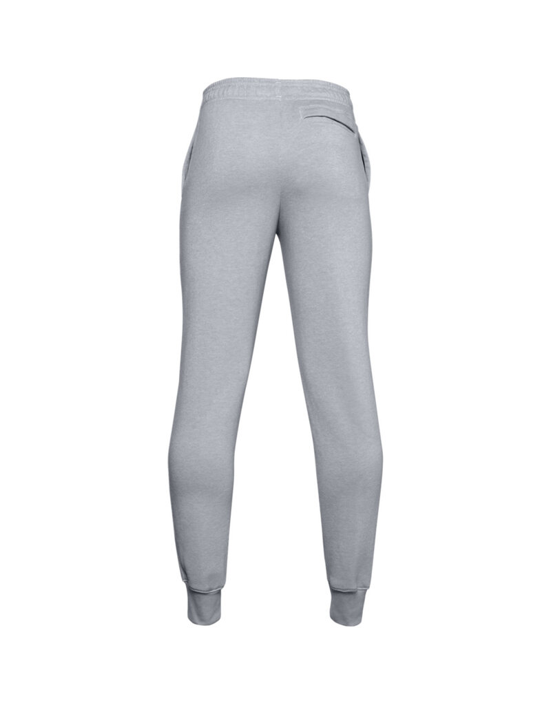 Under Armour UA RIVAL FLEECE JOGGERS-Mod Grau Hell Heather / / Onyx Weiß