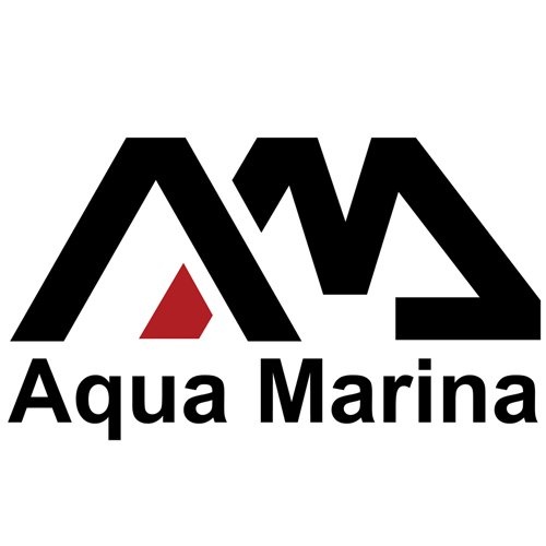 Different types and sizes of SUP boards from the Aqua marina brand