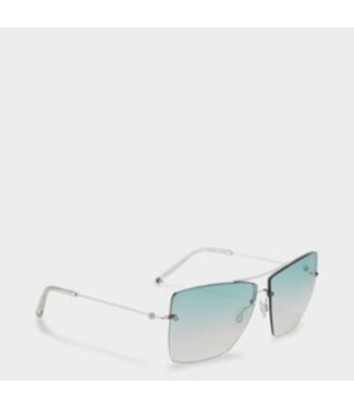 Bogner Sunglasses Saasfee - Silver / Blue - Women