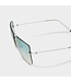 Bogner Lunettes de soleil Saasfee - Argent / Bleu - Femme