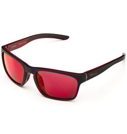 Briko Typhoon Mirror Color HD Gafas de sol negro mate / rojo