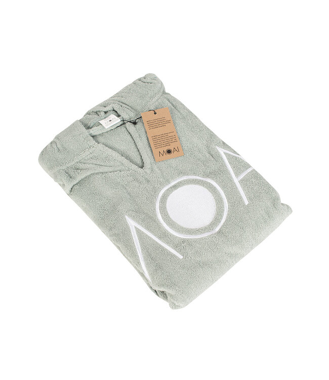 Moai Poncho – Grau - Unisex