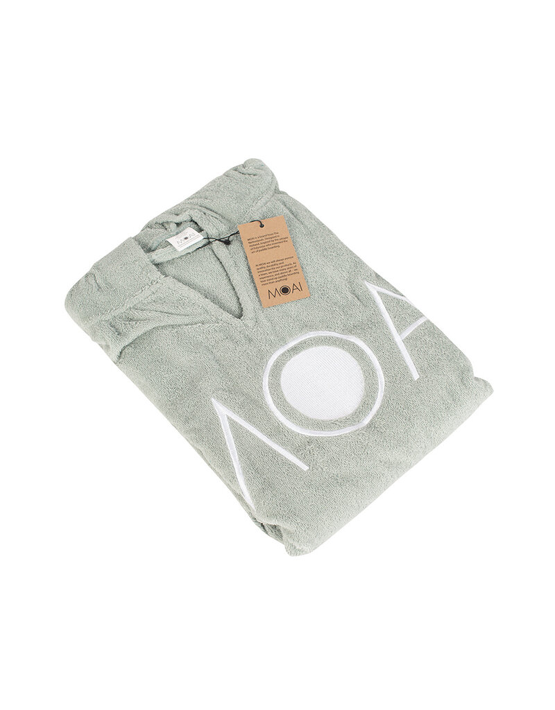 Moai Poncho – Grau - Unisex