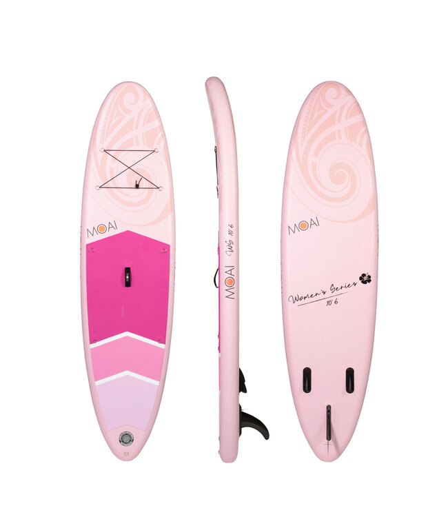 Moai 10'6 WOMEN SERIES SUP-Board - Pink