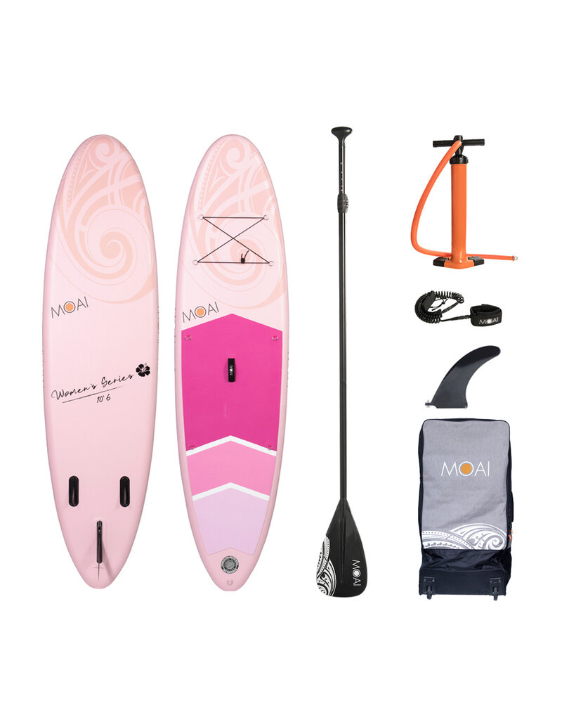 Moai 10'6 WOMEN SERIES SUP board - Pink