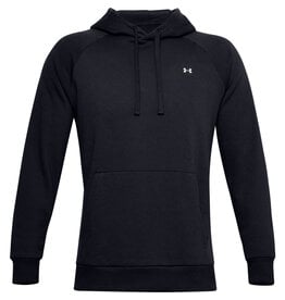 Under Armour Rival Fleece Hoodie-Black / Onyx White