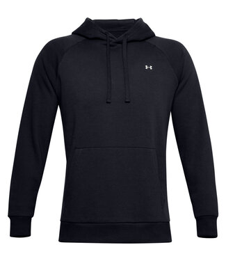 Under Armour Rival Fleece Hoodie-Zwart / Onyx Wit