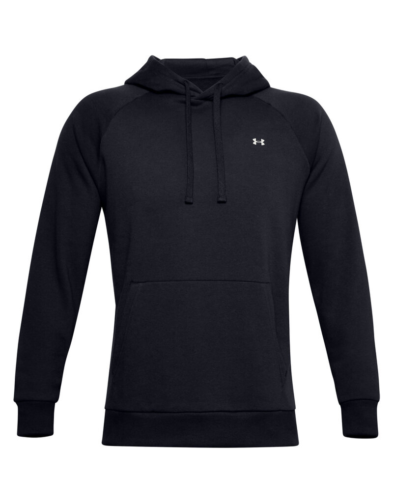 Under Armour UA Rival Fleece Hoodie-Zwart / / Onyx Wit
