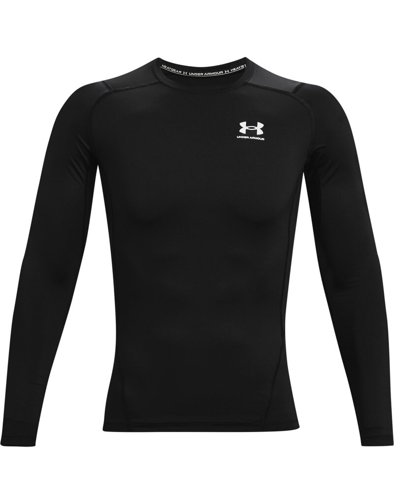 Under Armour UA HG Armor Comp LS-Schwarz - Männer