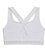 Under Armour Soutien-gorge UA Crossback Mid-Blanc / Halo Gris