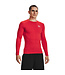 Under Armour UA HG Armor Comp LS- Rood - Heren