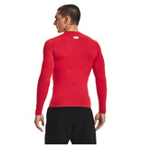 Under Armour UA HG Armor Comp LS- Rood - Heren