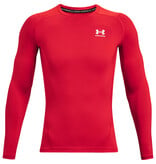Under Armour UA HG Armor Comp LS- Rood - Heren