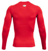 Under Armour UA HG Armor Comp LS- Rood - Heren