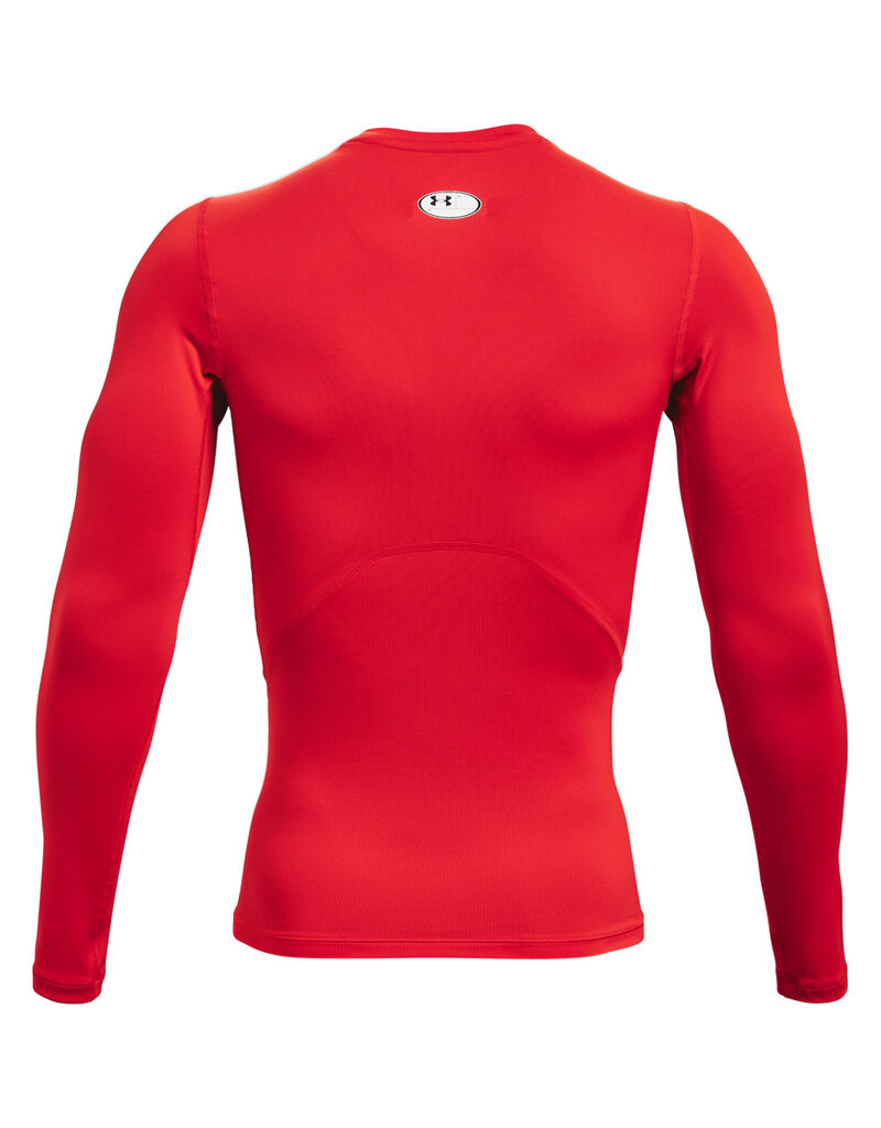 Under Armour UA HG Armor Comp LS- Rood - Heren