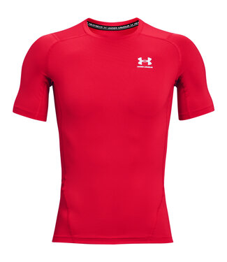 Under Armour UA HG Armor Comp SS- Rood