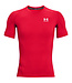 Under Armour UA HG Armor Comp SS- Rood - Heren