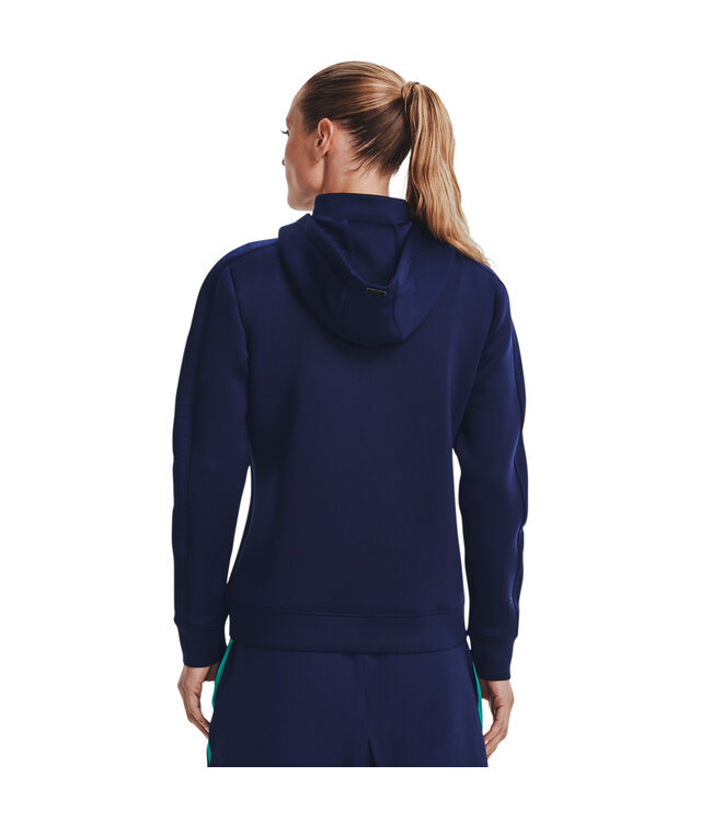 Under Armour UA Storm Daytona FZ HD-Azul marino medianoche/Neptuno/Plata metalizado