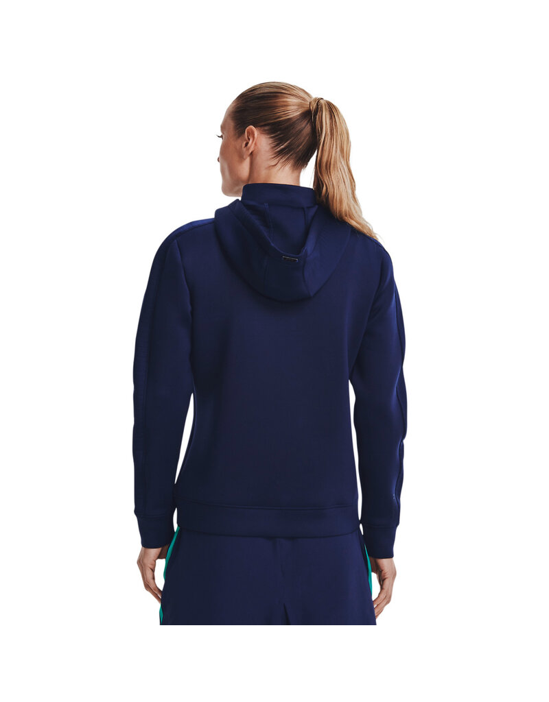 Under Armour UA Storm Daytona FZ HD-Azul marino medianoche/Neptuno/Plata metalizado