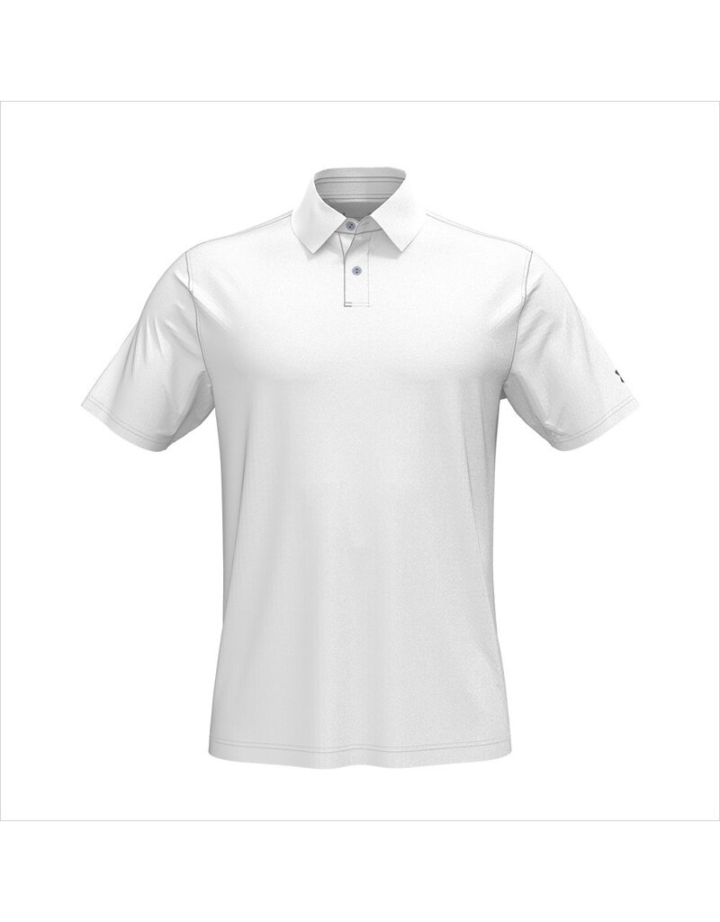 Under Armour UA CRSTBL T2G Polo-White