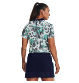 Under Armour UA Zinger Rise SS Polo-Midnight Navy / Neptune / Metallic Silver