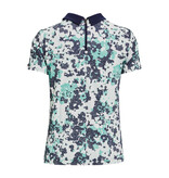 Under Armour UA Zinger Rise SS Polo-Midnight Navy / Neptune / Metallic Silver