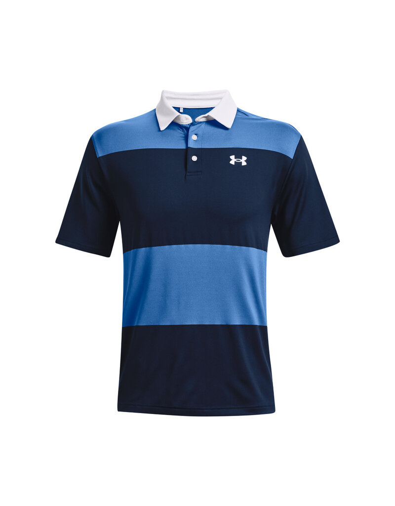 Under Armour UA Playoff Polo 2.0-Victory Blue / Academy / White