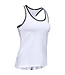 Under Armour UA Knockout Tank-Weiß / Weiß / Schwarz