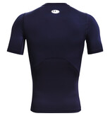Under Armour UA HG Armor Comp SS - Marine - Bleu - Homme