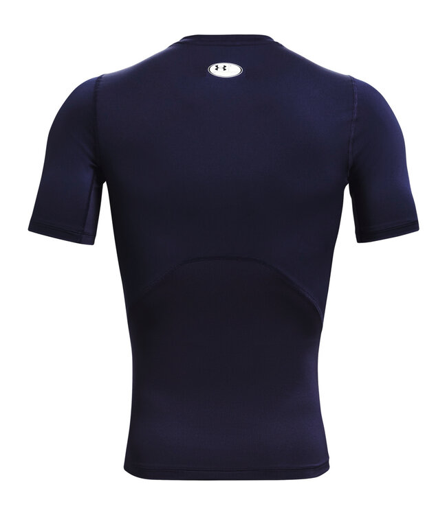 Under Armour UA HG Armor Comp SS- Navy - Blue - Men