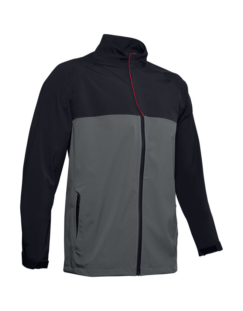 Under Armour Elements Rain Jacket-Black / Pitch Grey - Hombre
